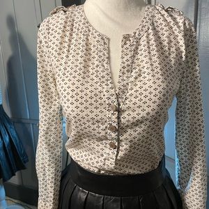 Tory Burch long sleeved blouse